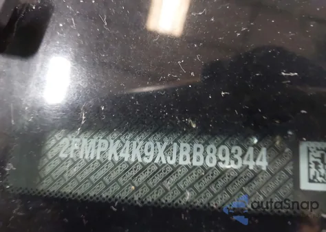 2018 Ford Edge Titanium from USA, damaged, VIN 2FMPK4K9XJBB89344